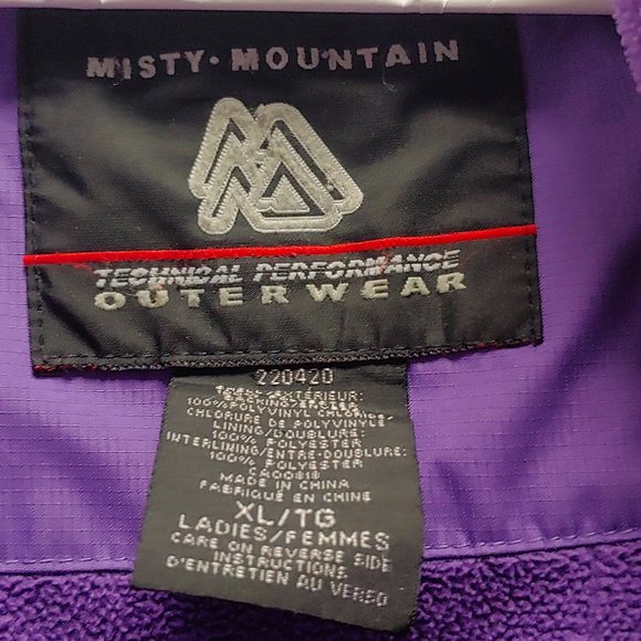 LADY'S, MISTY MOUNTAIN, TECH GEAR WINTER COAT, XL!!! - Picture 3 of 5